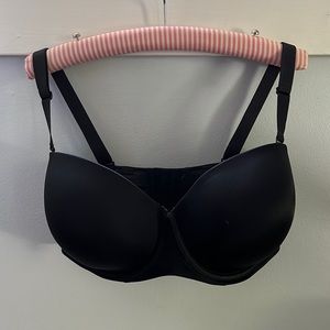 NWT Cacique Black 38G Strapless Bra